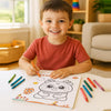 Mini Coloring Card Set
