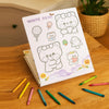 Mini Coloring Card Set