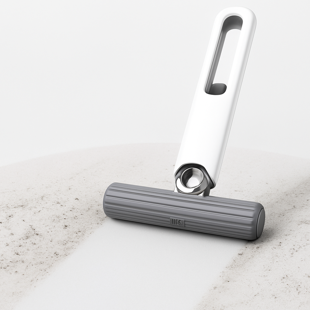 MINI Handheld Aluminum Pole Sponge Mop Car Washable